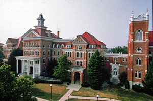 birds-eye view of Motherhouse