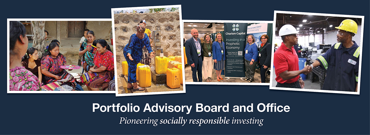Collage of people served by organizations supported by PAB investments