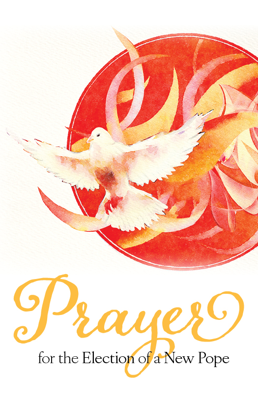 dove as Holy Spirit with circle of orange and gold